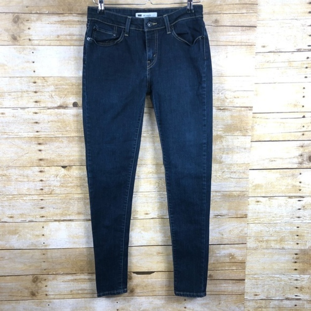 Levis 535 Women’s Dark Wash Jean Leggings 11 L/C‎ (Juniors)